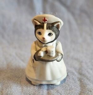 Schmid Kitty Cucumber Figurine